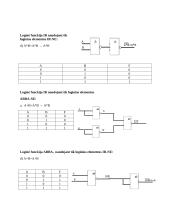 Universalūs loginiai elementai IR-NE ir ARBA-NE 2 puslapis