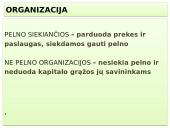 Vadybos skaidrės apie organizaciją 4 puslapis
