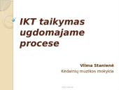 IKT taikymas ugdomajame procese