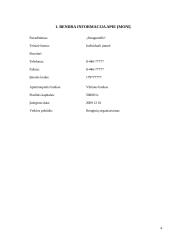 Privalomojo sveikatos draudimo IĮ „Smagumėlis“ verslo planas 4 puslapis