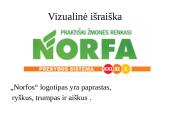 UAB „Norfa“ įvaizdžio formavimas 3 puslapis