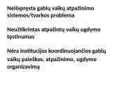 Gabių vaikų ugdymo problema Lietuvoje 14 puslapis