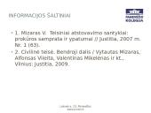 Atstovavimas ir įgaliojimas 11 puslapis