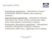 Atstovavimas ir įgaliojimas 9 puslapis