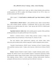 AB „Orlen Lietuva“ statistinių duomenų rinkimas, sisteminimas ir analizė 3 puslapis