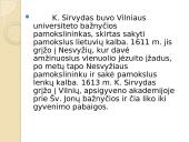 Skaidrės apie Konstantiną Sirvydą 5 puslapis
