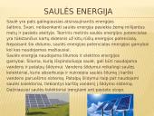 Atsinaujinantys energijos šaltiniai skaidrės 5 puslapis