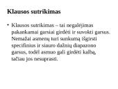 Vaikai, turintys klausos sutrikimų pristatymas 2 puslapis