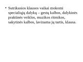 Vaikai, turintys klausos sutrikimų pristatymas 11 puslapis