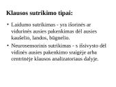 Vaikai, turintys klausos sutrikimų pristatymas 3 puslapis