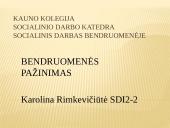 Bendruomenės pažinimas