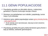 Populiacijų genetika 2 puslapis
