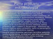 Pieno produktų gamybos mikrobiologiniai procesai ir jų vykdymas  5 puslapis
