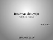 Rasizmas Lietuvoje
