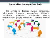 Komunikacijos organizacijoje tikslai ir funkcijos 6 puslapis