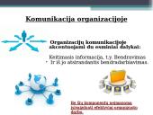 Komunikacijos organizacijoje tikslai ir funkcijos 7 puslapis