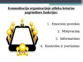 Komunikacijos organizacijoje tikslai ir funkcijos 9 puslapis