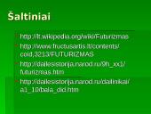 Skaidrės apie futurizmą 16 puslapis