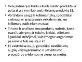 Požiūris į genetiškai modifikuotus produktus 5 puslapis
