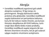 Požiūris į genetiškai modifikuotus produktus 8 puslapis