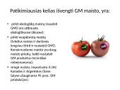 Požiūris į genetiškai modifikuotus produktus 10 puslapis