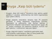 Knygos pristatymas "Kaip būti lyderiu" 2 puslapis