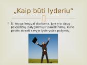 Knygos pristatymas "Kaip būti lyderiu" 6 puslapis