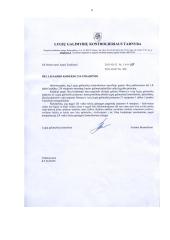 Dokumentų pavyzdžiai, jų rengimas 5 puslapis