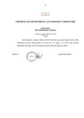 Dokumentų pavyzdžiai, jų rengimas 8 puslapis