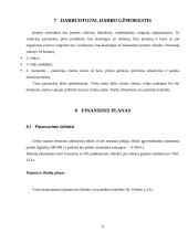 Greito maisto restorano „Burger“ verslo planas 11 puslapis