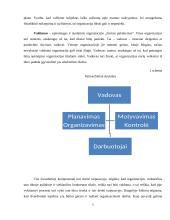 Organizacija. Vadybos projektinis darbas 5 puslapis