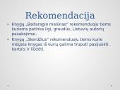 Atsiskaitymas už savarankiškai perskaitytą knygą 8 puslapis