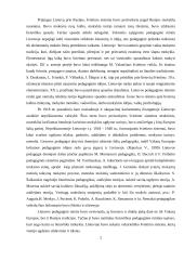 Lietuvos pedagoginės minties raida Vakarų Europos kontekste 3 puslapis