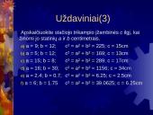 Pitagoro teorema skaidrės 12 puslapis