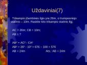 Pitagoro teorema skaidrės 16 puslapis