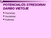 Stresas darbe (Organizacinės elgsenos referatas)  8 puslapis