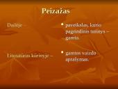 Pamoka ,,Peizažo aprašymas” 15 puslapis