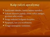 Pamoka ,,Peizažo aprašymas” 20 puslapis