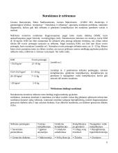 Nutukimo įtaka moters reprodukcinei sistemai ir nėštumui bei mityba nėštumo metu 6 puslapis