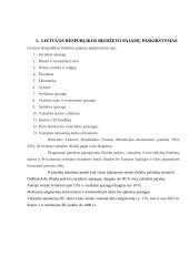 Lietuvos valstybės biudžetas, pajamų formavimas ir jų paskirstymas 11 puslapis