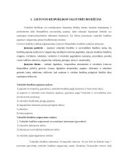 Lietuvos valstybės biudžetas, pajamų formavimas ir jų paskirstymas 3 puslapis