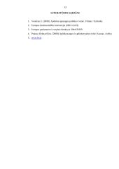 Kraštovaizdžio apsaugos teisinis reglamentavimas 13 puslapis