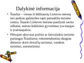 Turizmo informacijos pateikimas visuomenei 6 puslapis