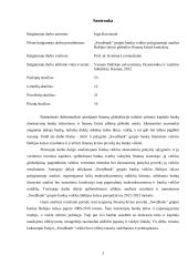 „Swedbank“ grupės bankų veiklos palyginamoji analizė Baltijos šalyse globalios finansų krizės kontekste  2 puslapis