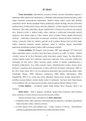 „Swedbank“ grupės bankų veiklos palyginamoji analizė Baltijos šalyse globalios finansų krizės kontekste  4 puslapis