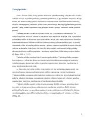 Viešosios politikos formavimas ir įgyvendinimas globalizmo sąlygomis 4 puslapis