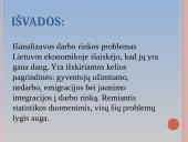 Darbo rinkos problemos Lietuvos ekonomikoje 12 puslapis