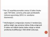 Darbo rinkos problemos Lietuvos ekonomikoje 9 puslapis