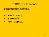 Roro terminalai ir jų krovos įrangos tipai 16 puslapis