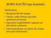 Roro terminalai ir jų krovos įrangos tipai 19 puslapis